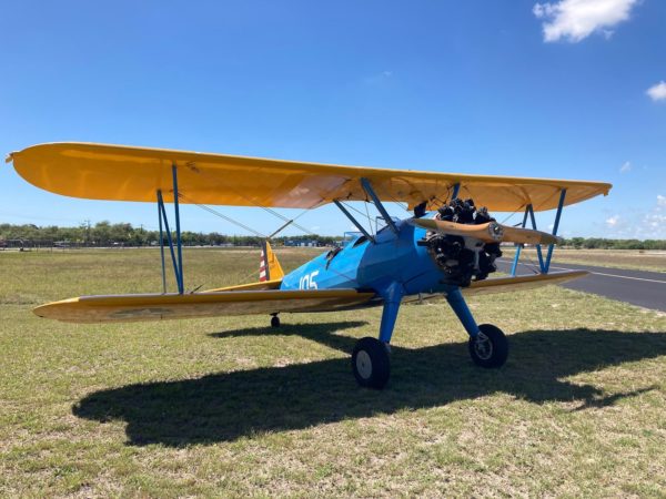 Vintage Biplane Rides - Rockport Texas Aerial Tours