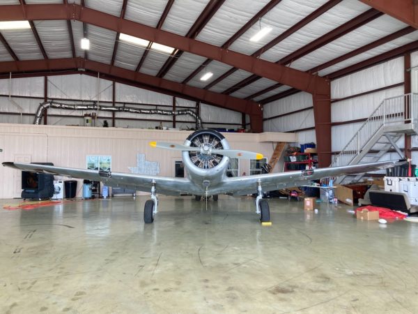 Vintage Air Tours - Rockport Texas Tarmac T-6