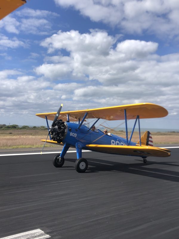 Scenic Open Cockpit Biplane Tour of Mustang & North Padre Islands