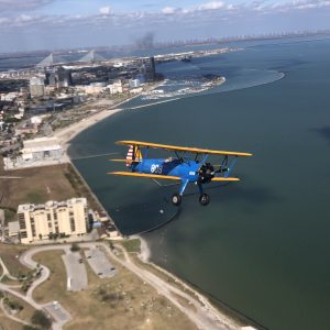 Scenic Biplane Tour of Mustang & North Padre Islands